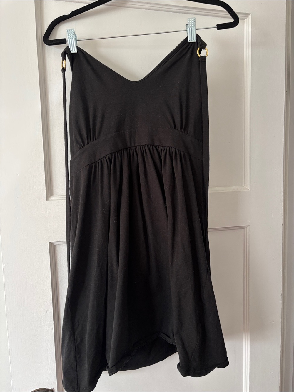 Victorias Secret Women’s Black Bra Top Halter Sundress